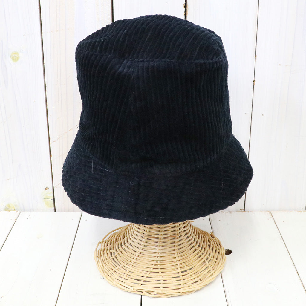 ENGINEERED GARMENTS : Bucket Hat-Cotton 4.5w Corduroy (Dk.Navy)