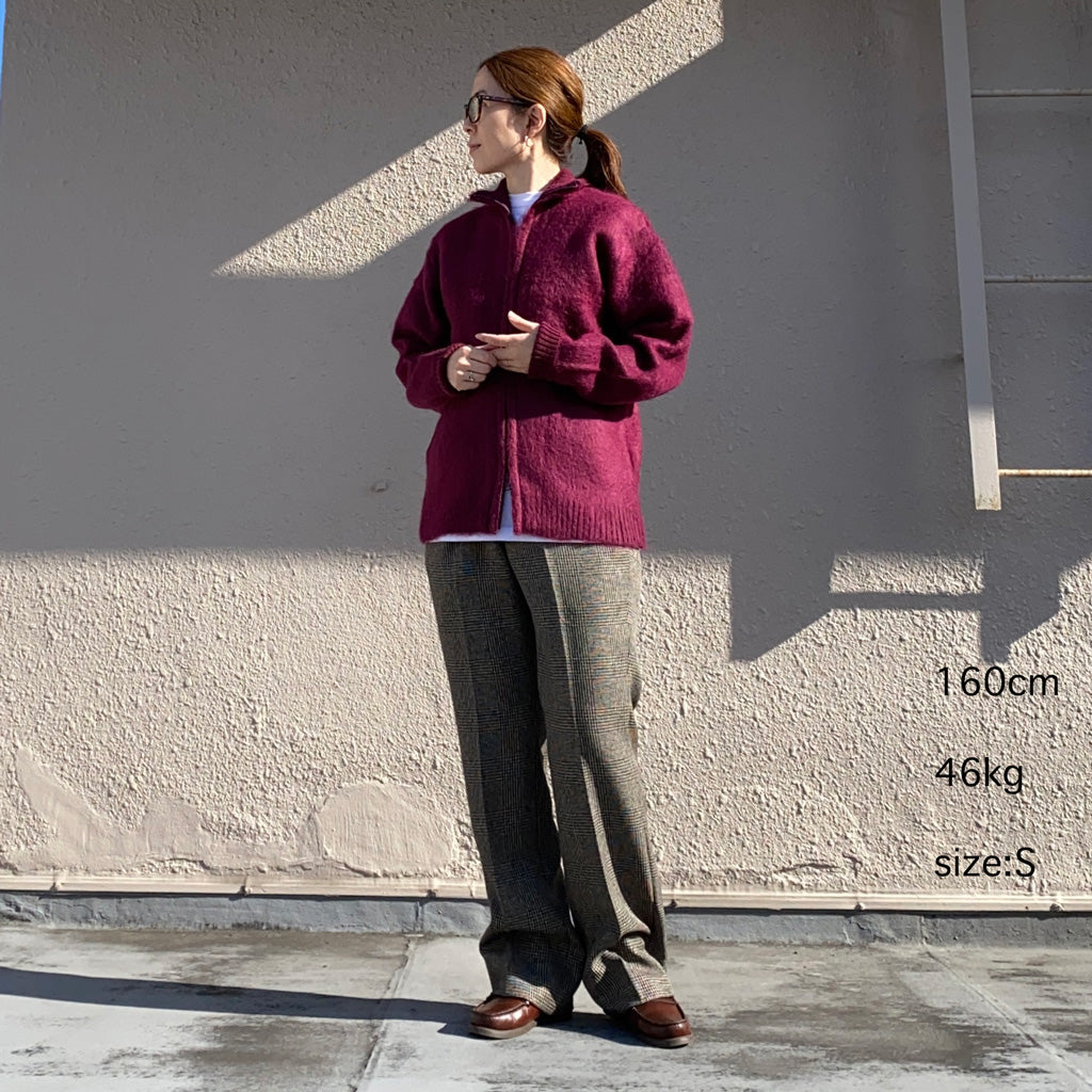 Needles『Side Tab Trouser-Poly Glen Plaid』(Beige)