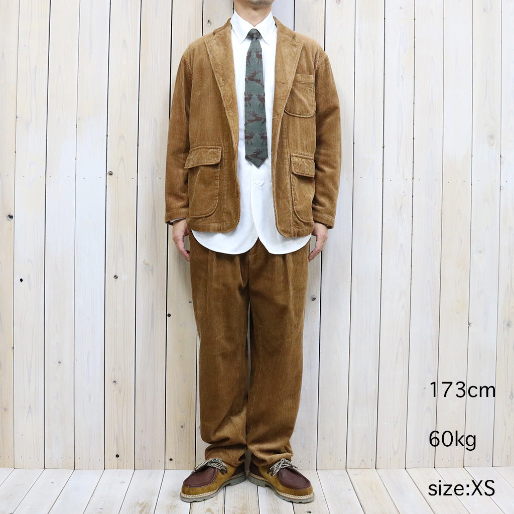 ENGINEERED GARMENTS : Carlyle Pant-Cotton 8w Corduroy (Chestnut)