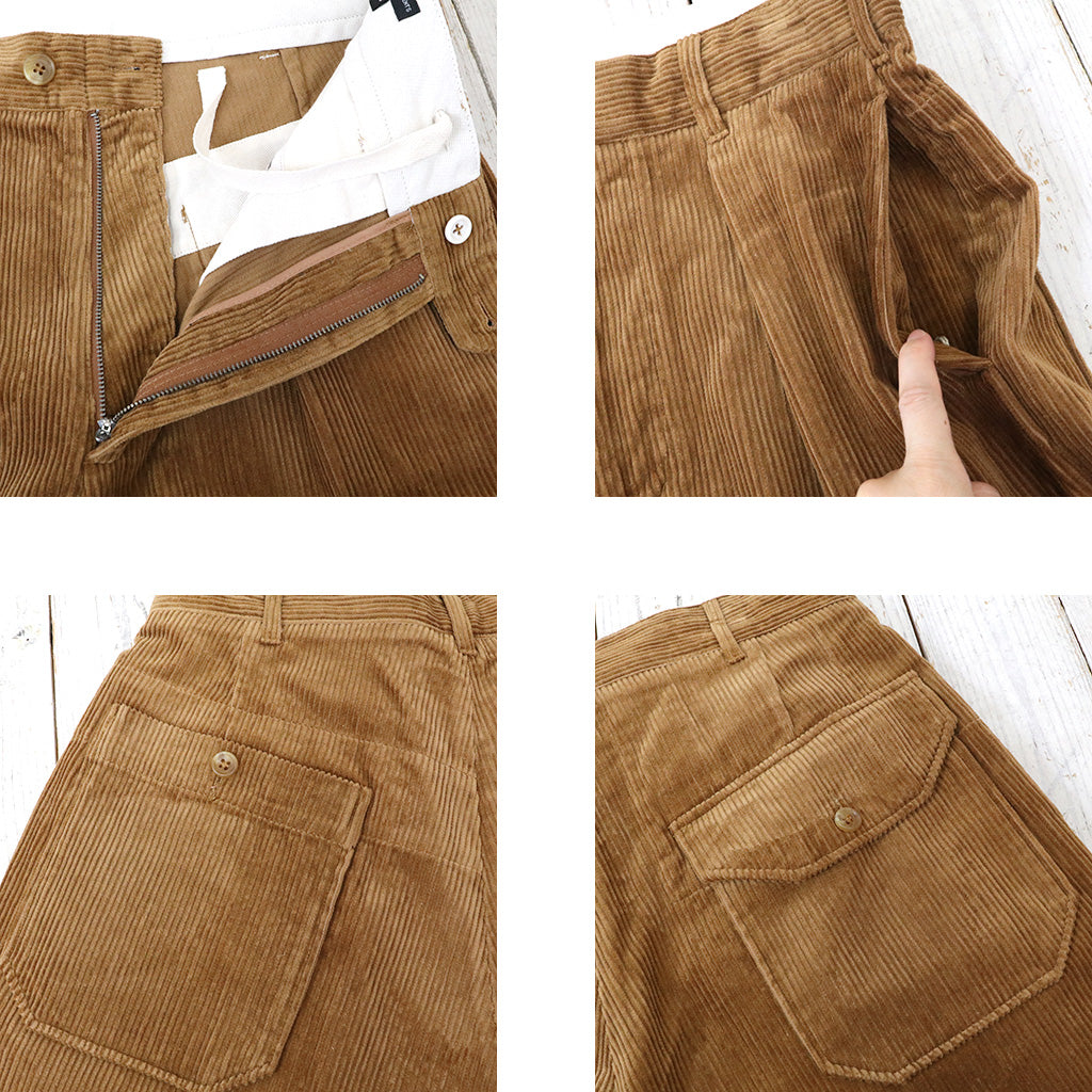 ENGINEERED GARMENTS : Carlyle Pant-Cotton 8w Corduroy (Chestnut)