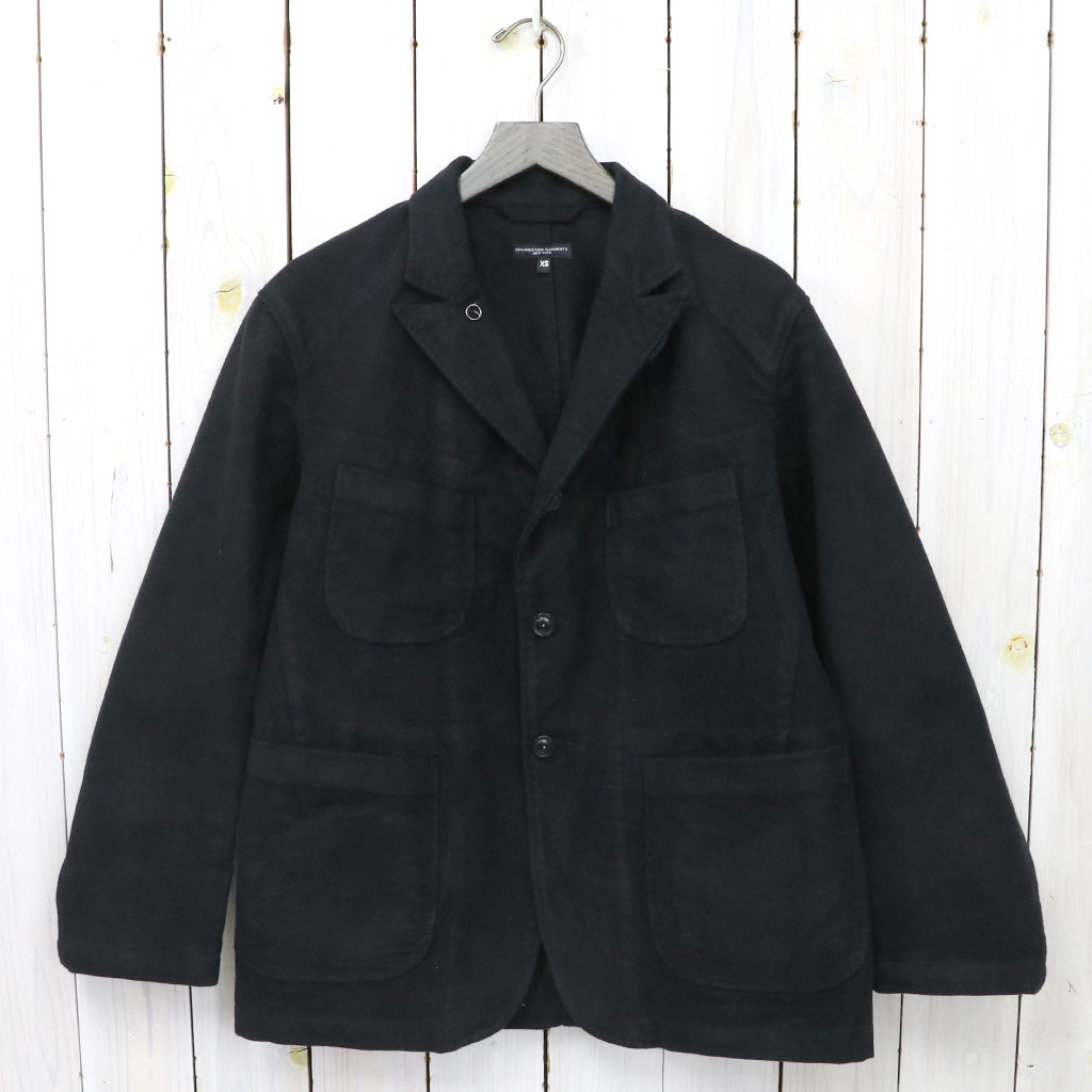 ENGINEERED GARMENTS『Bedford Jacket-Cotton Moleskin』(Black) – Reggieshop