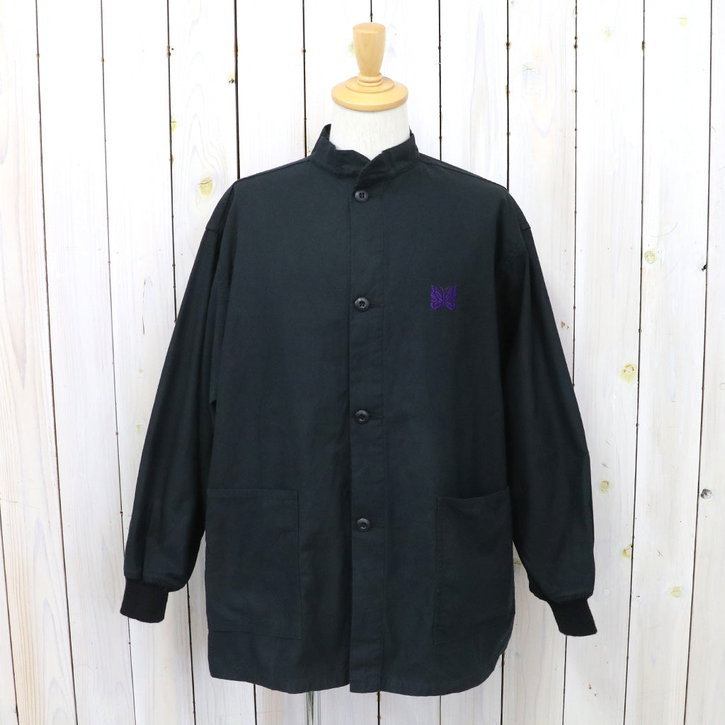 Needles『S.C.Army Shirt-Back Sateen』(Black)