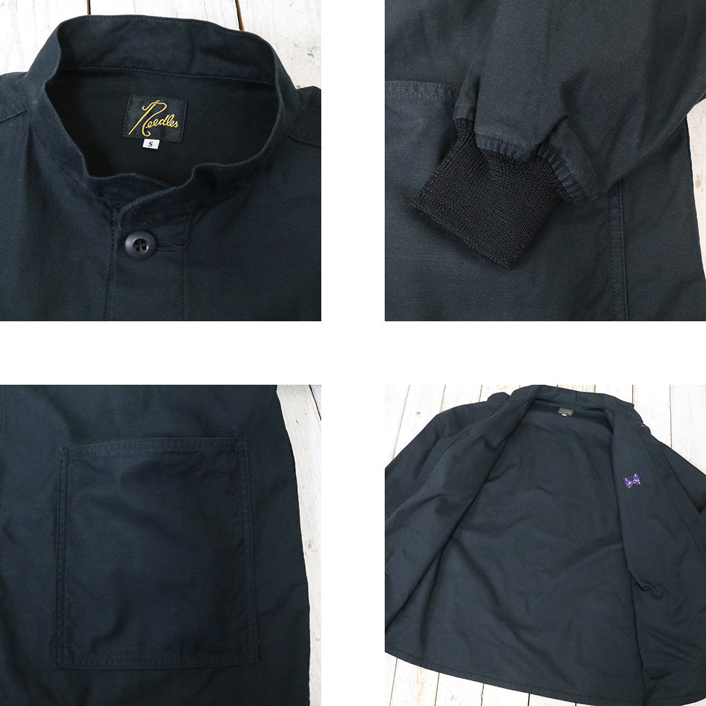 Needles『S.C.Army Shirt-Back Sateen』(Black)