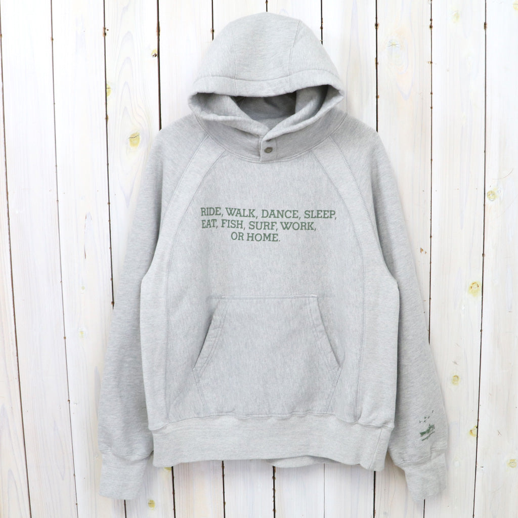 ENGINEERED GARMENTS : Raglan Hoodie-Ride (H.Grey)