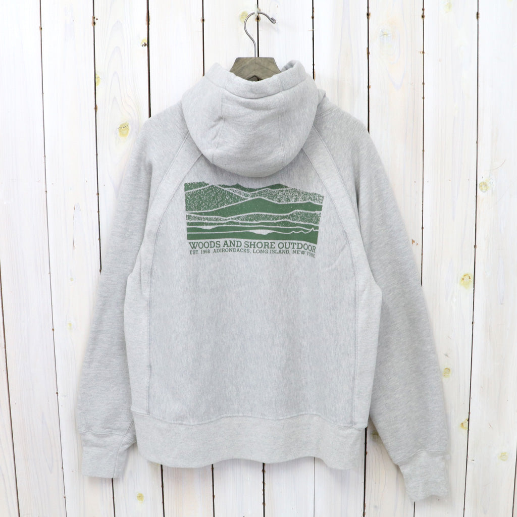 ENGINEERED GARMENTS : Raglan Hoodie-Ride (H.Grey)
