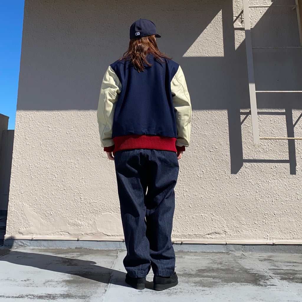 ENGINEERED GARMENTS×Albion : Varsity Jacket (Navy)
