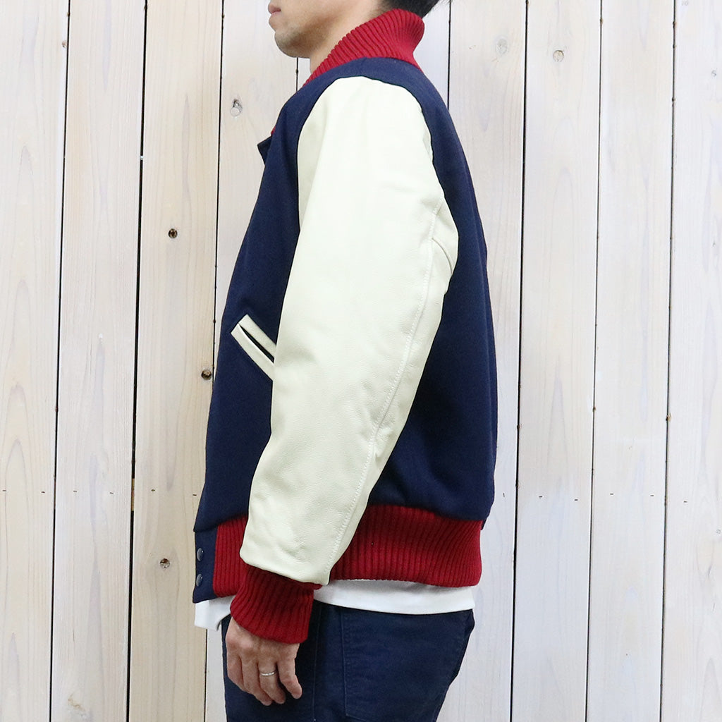 ENGINEERED GARMENTS×Albion : Varsity Jacket (Navy)