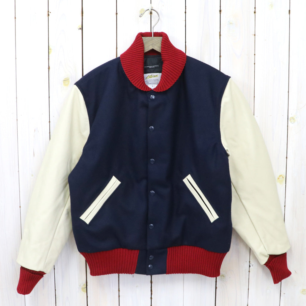 ENGINEERED GARMENTS×Albion : Varsity Jacket (Navy) – Reggieshop