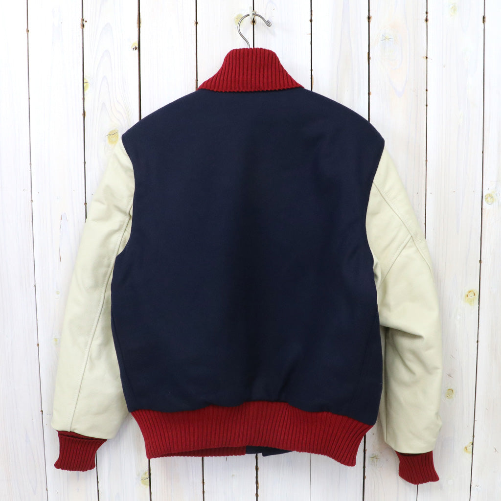 ENGINEERED GARMENTS×Albion : Varsity Jacket (Navy)