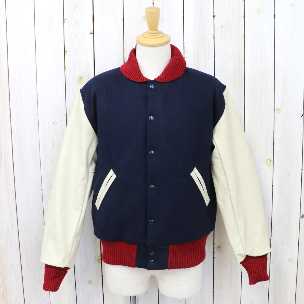ENGINEERED GARMENTS×Albion : Varsity Jacket (Navy)
