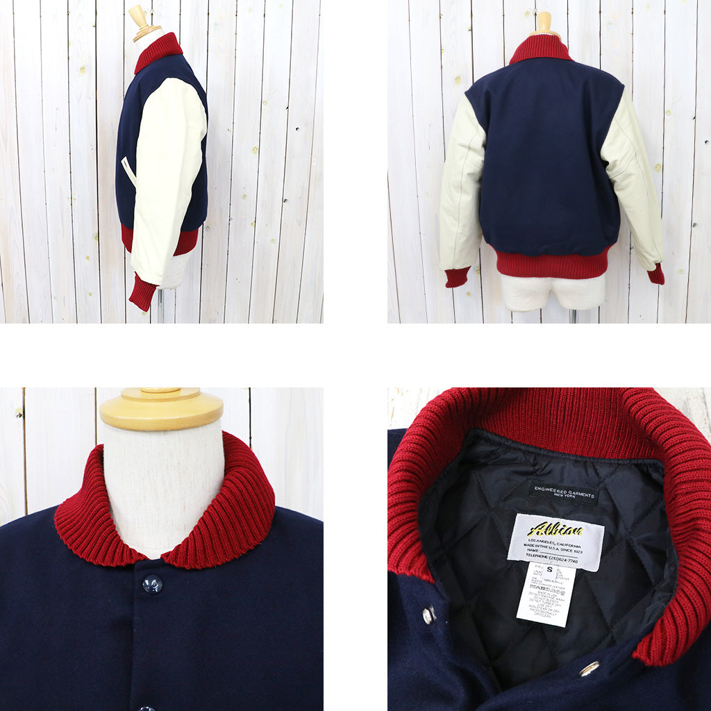 ENGINEERED GARMENTS×Albion : Varsity Jacket (Navy)