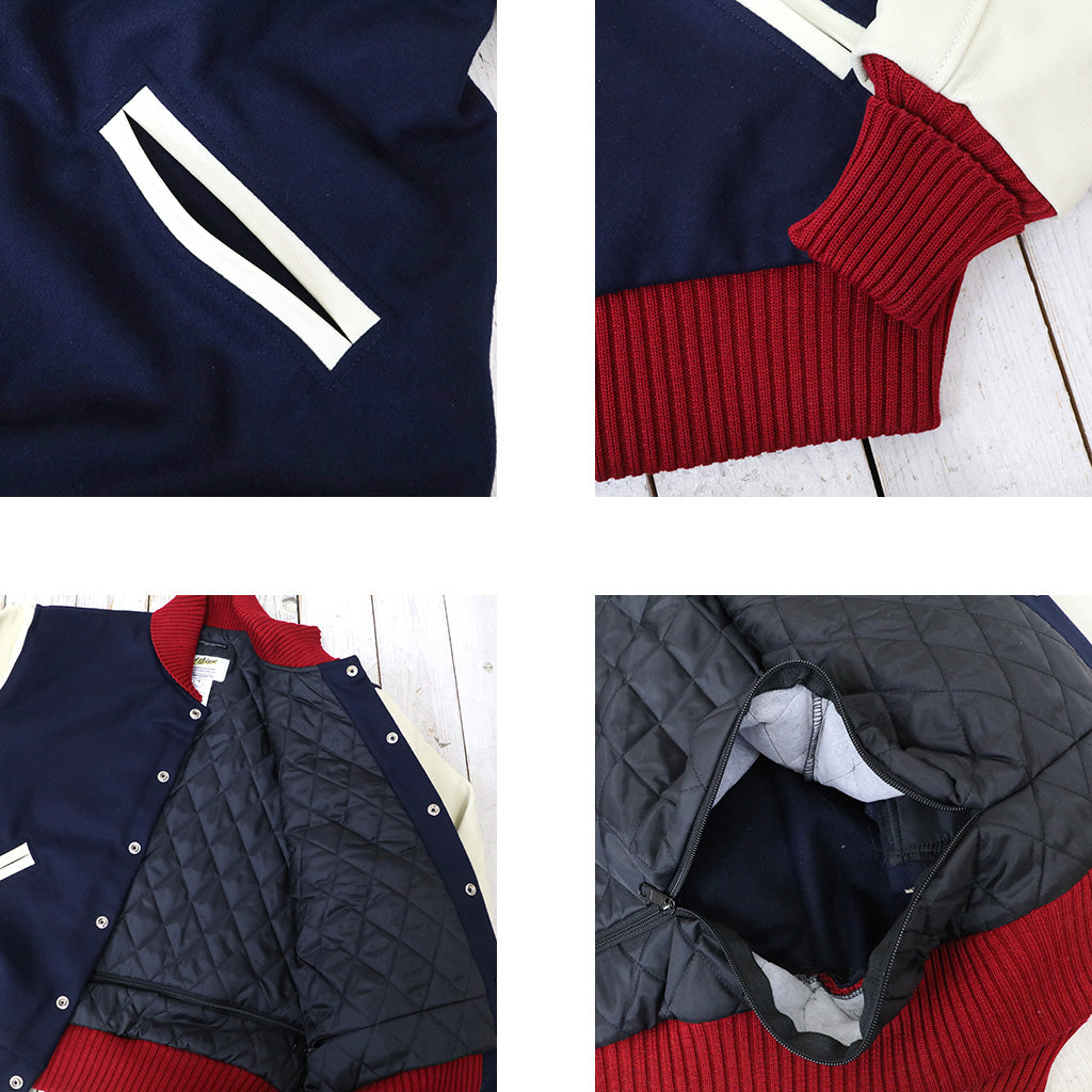 ENGINEERED GARMENTS×Albion : Varsity Jacket (Navy)