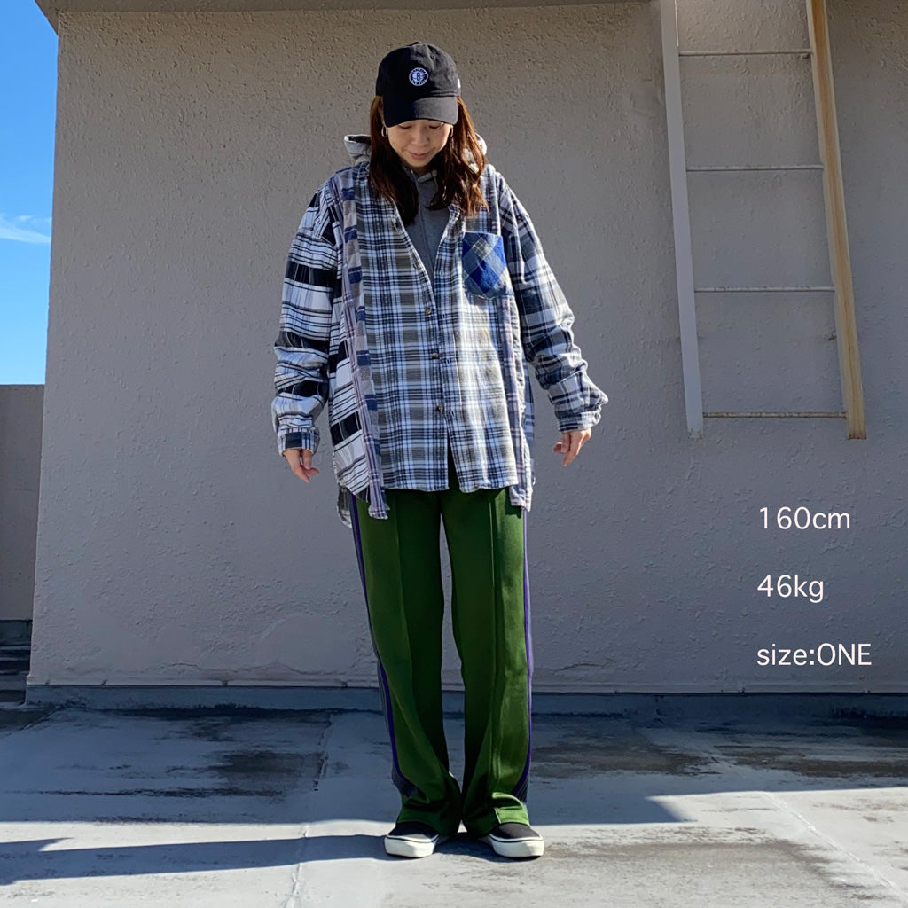 Rebuild by Needles『Flannel Shirt->7 Cuts Wide Shirt』(Assorted-F)