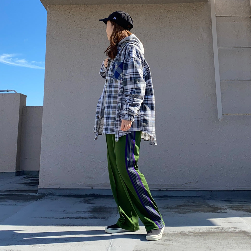 Rebuild by Needles『Flannel Shirt->7 Cuts Wide Shirt』(Assorted-F)
