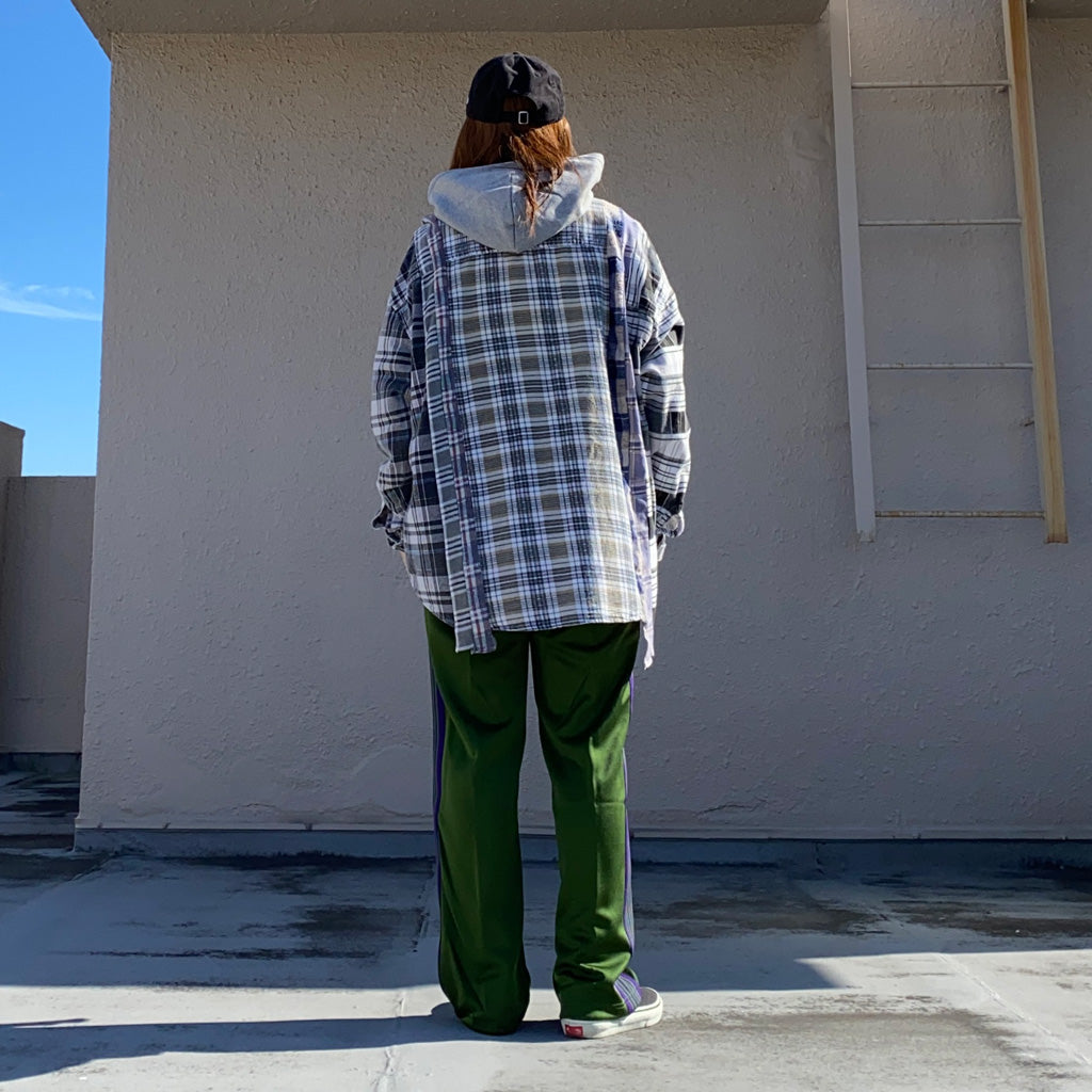 Rebuild by Needles『Flannel Shirt->7 Cuts Wide Shirt』(Assorted-F)