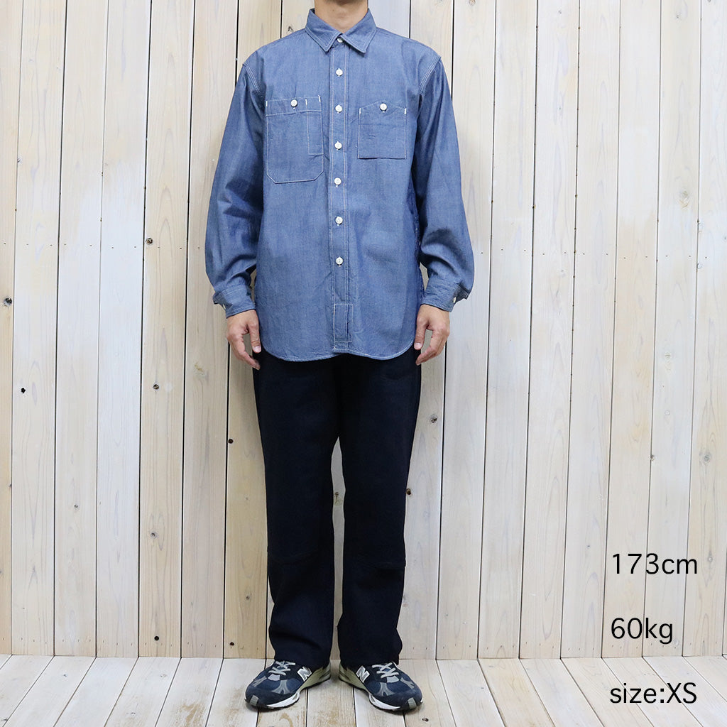 ENGINEERED GARMENTS : Work Shirt-Cotton Chambray