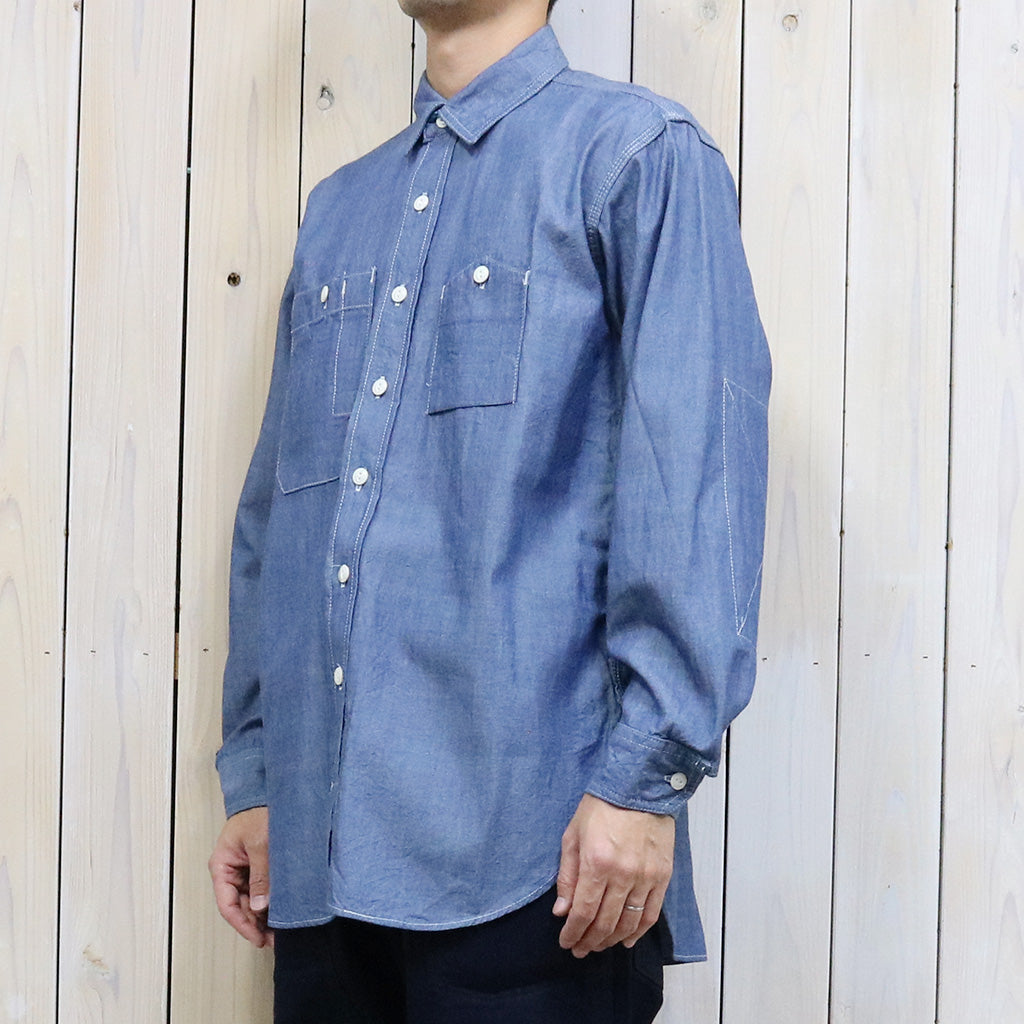 ENGINEERED GARMENTS : Work Shirt-Cotton Chambray