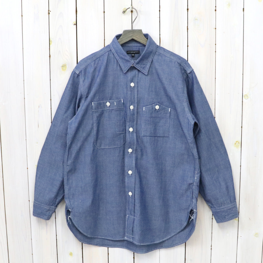 ENGINEERED GARMENTS : Work Shirt-Cotton Chambray – Reggieshop