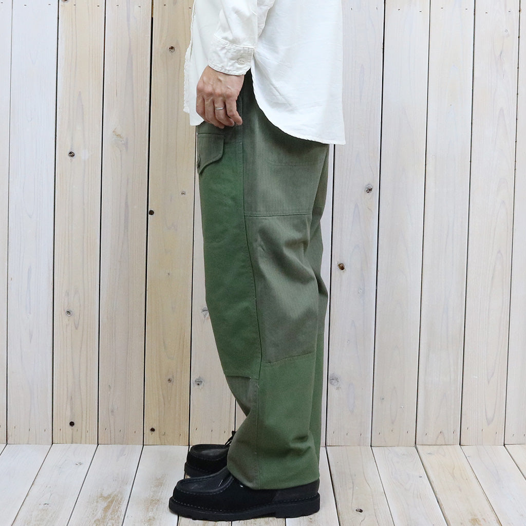 ENGINEERED GARMENTS : Field Pant-Cotton Herringbone Twill (Olive)