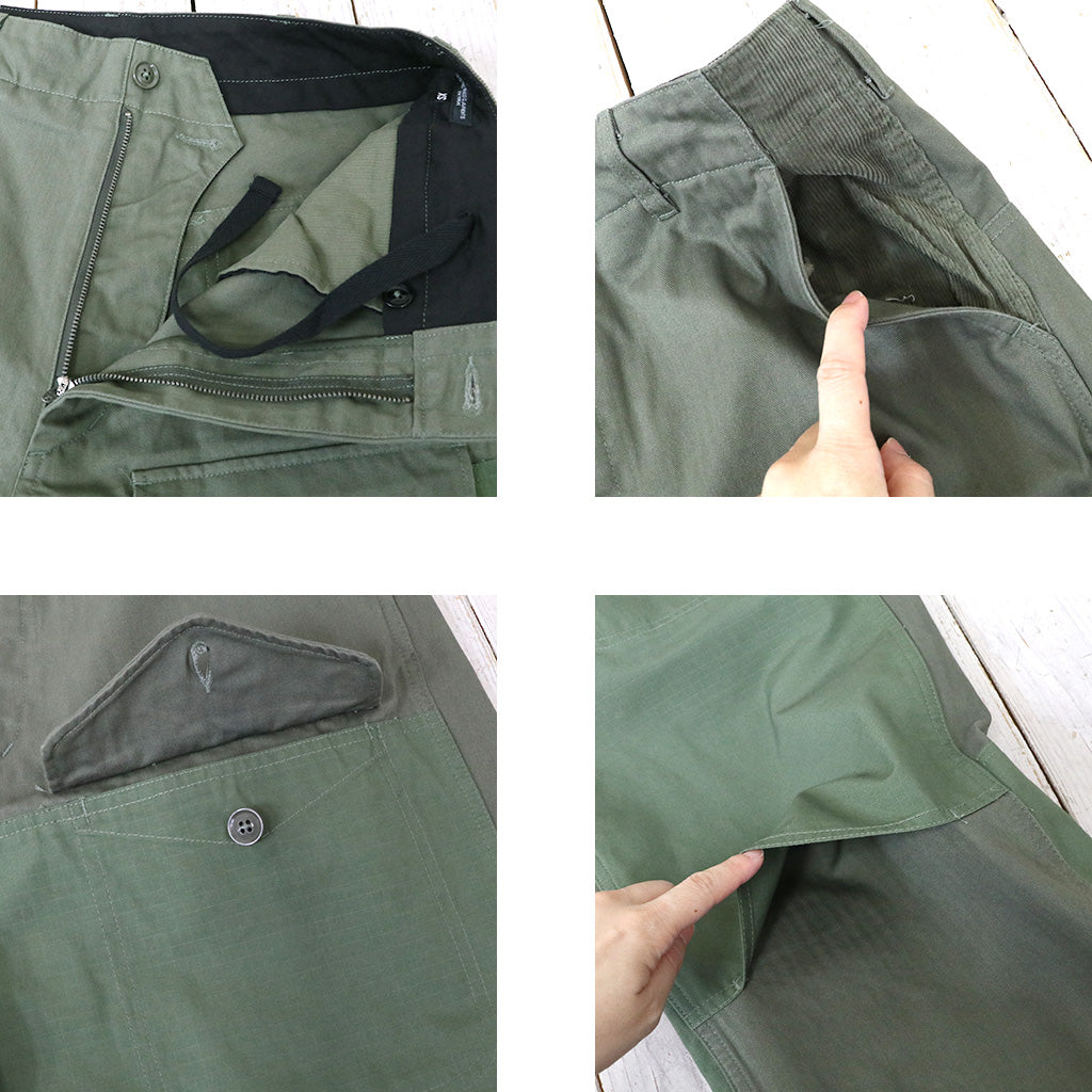 ENGINEERED GARMENTS : Field Pant-Cotton Herringbone Twill (Olive)