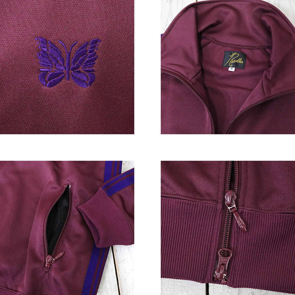 Needles『Track Jacket-Poly Smooth』(Wine) – Reggieshop