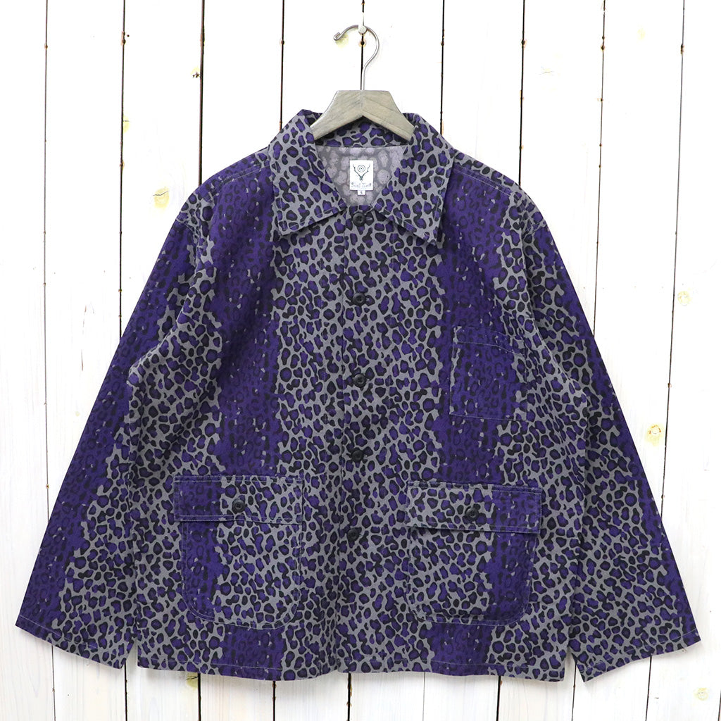 SOUTH2 WEST8『Hunting Shirt-Flannel Cloth/Printed』(Leopard