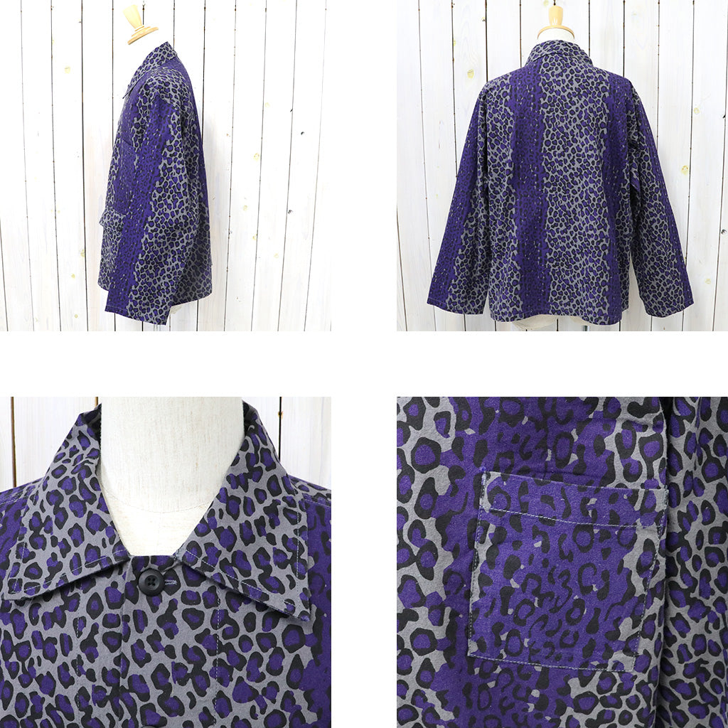 SOUTH2 WEST8『Hunting Shirt-Flannel Cloth/Printed』(Leopard)