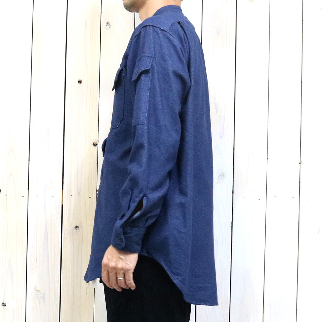 ENGINEERED GARMENTS : North Western Shirt-Cotton Denim Flannel