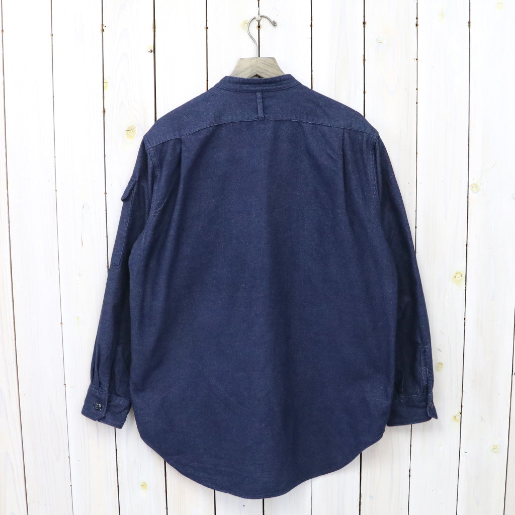 ENGINEERED GARMENTS : North Western Shirt-Cotton Denim Flannel