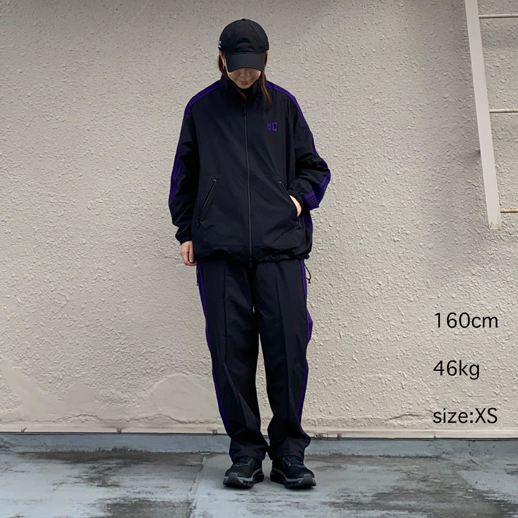 Needles × DC SHOES JOG JACKET BLK SIZE M