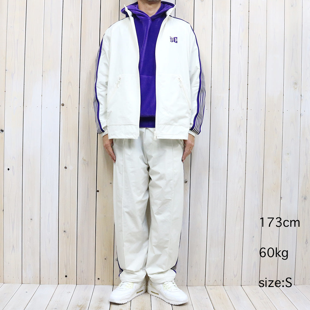 Needles×DC SHOES『Jog Jacket-Poly Ripstop』(Ivory)