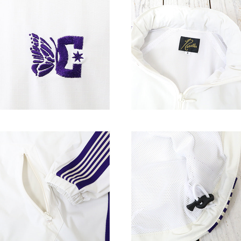 Needles×DC SHOES『Jog Jacket-Poly Ripstop』(Ivory)