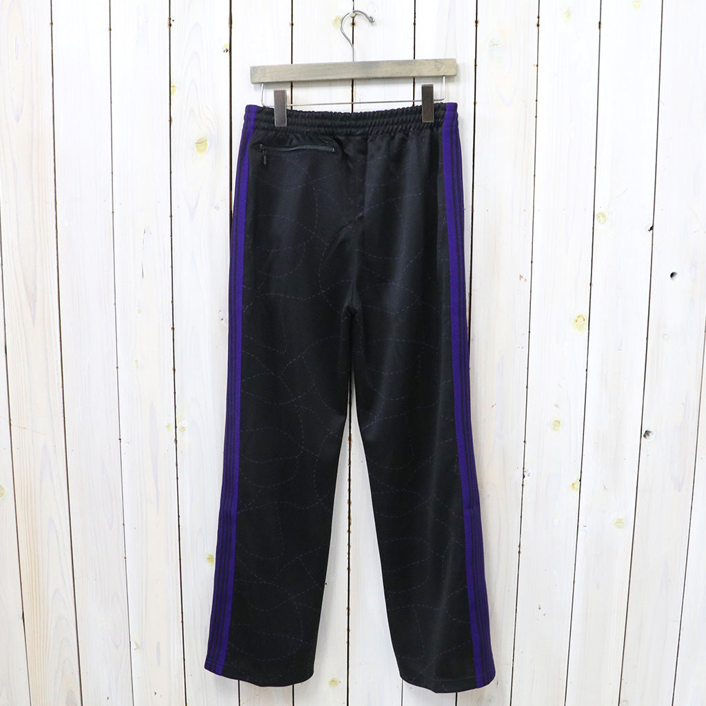 Needles×DC SHOES『Track Pant-Poly Smooth/Printed』(Black)