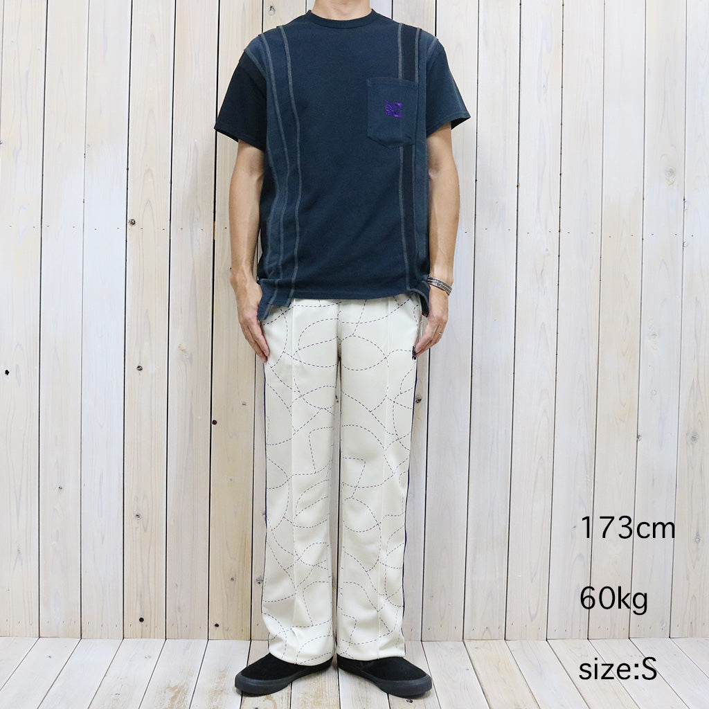 Needles×DC SHOES『Track Pant-Poly Smooth/Printed』(Ivory)
