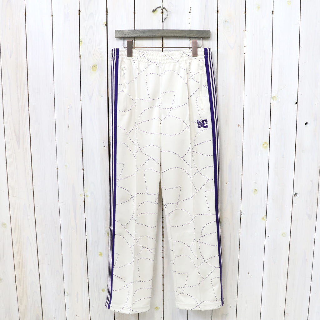 Needles×DC SHOES『Track Pant-Poly Smooth/Printed』(Ivory)
