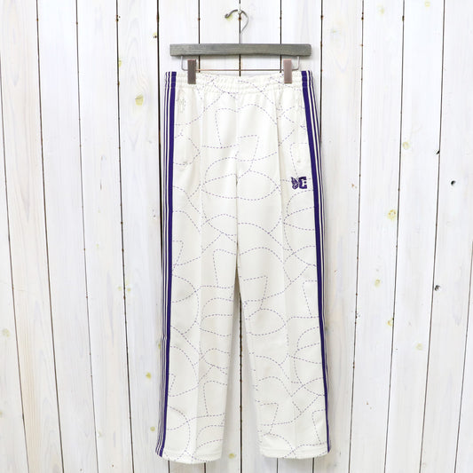 【SALE50%OFF】Needles×DC SHOES『Track Pant-Poly Smooth/Printed』(Ivory)