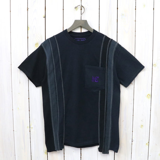 【SALE50%OFF】Rebuild by Needles×DC SHOES『7 Cut S/S Tee-Solid/Fade』(Black)