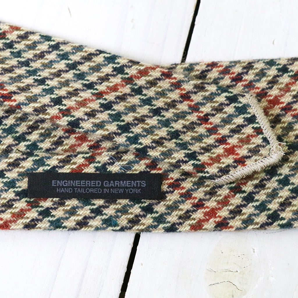 ENGINEERED GARMENTS : Neck Tie-Acrylic Wool Gunclub Check