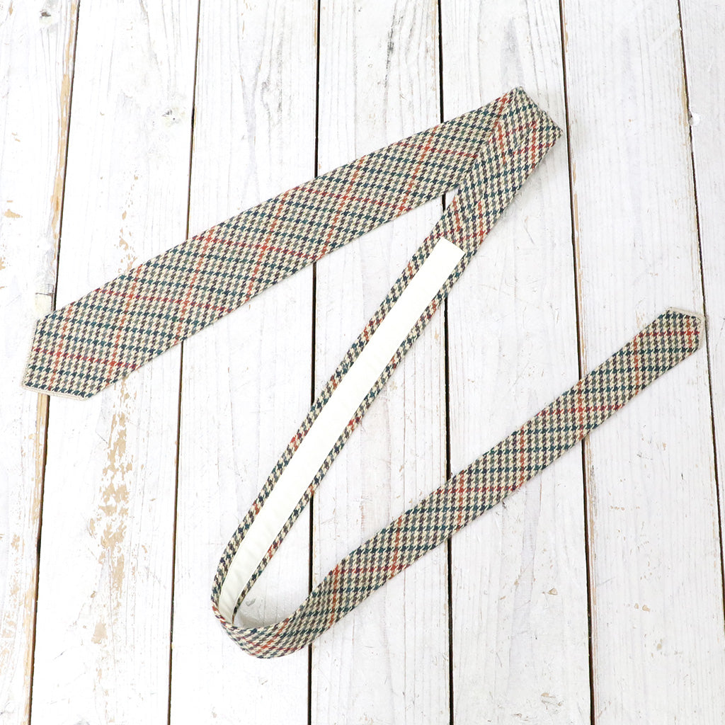 ENGINEERED GARMENTS : Neck Tie-Acrylic Wool Gunclub Check