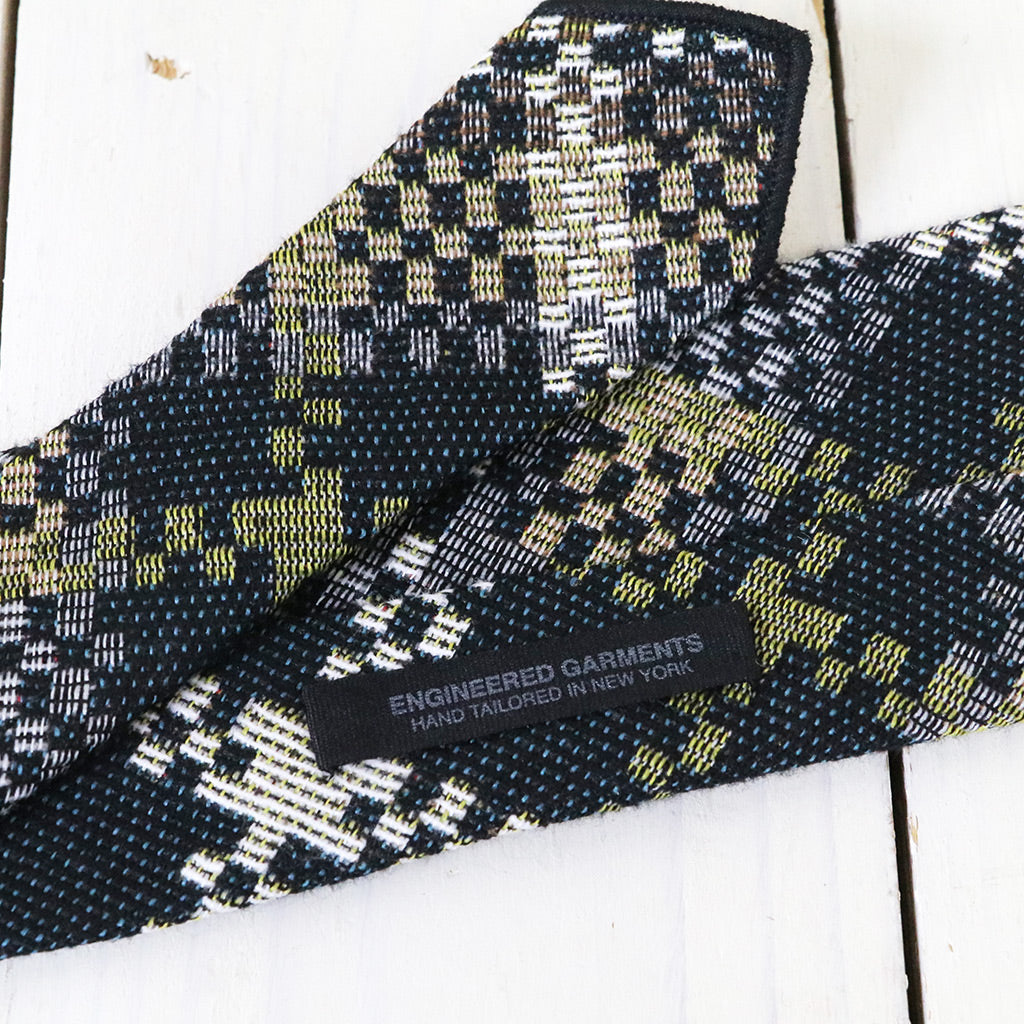 ENGINEERED GARMENTS : Neck Tie-Cotton Acrylic Old Plaid