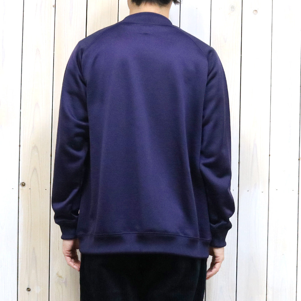 Needles『L/S Mock Neck Tee-C/PE Bright Jersey』(Eggplant)