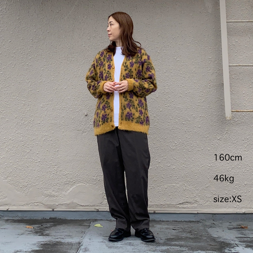 Needles『Mohair Cardigan-Flower』(Yellow)
