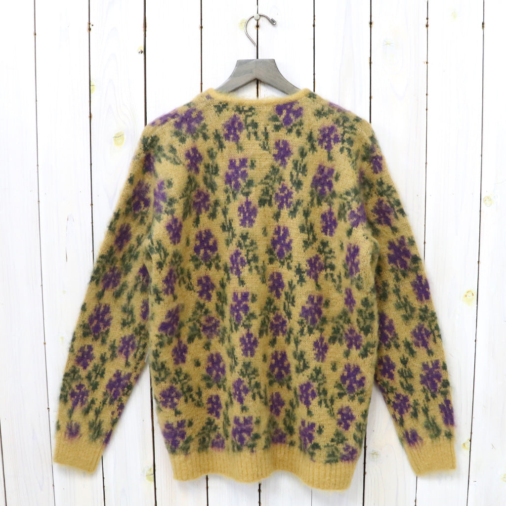 Needles『Mohair Cardigan-Flower』(Yellow)