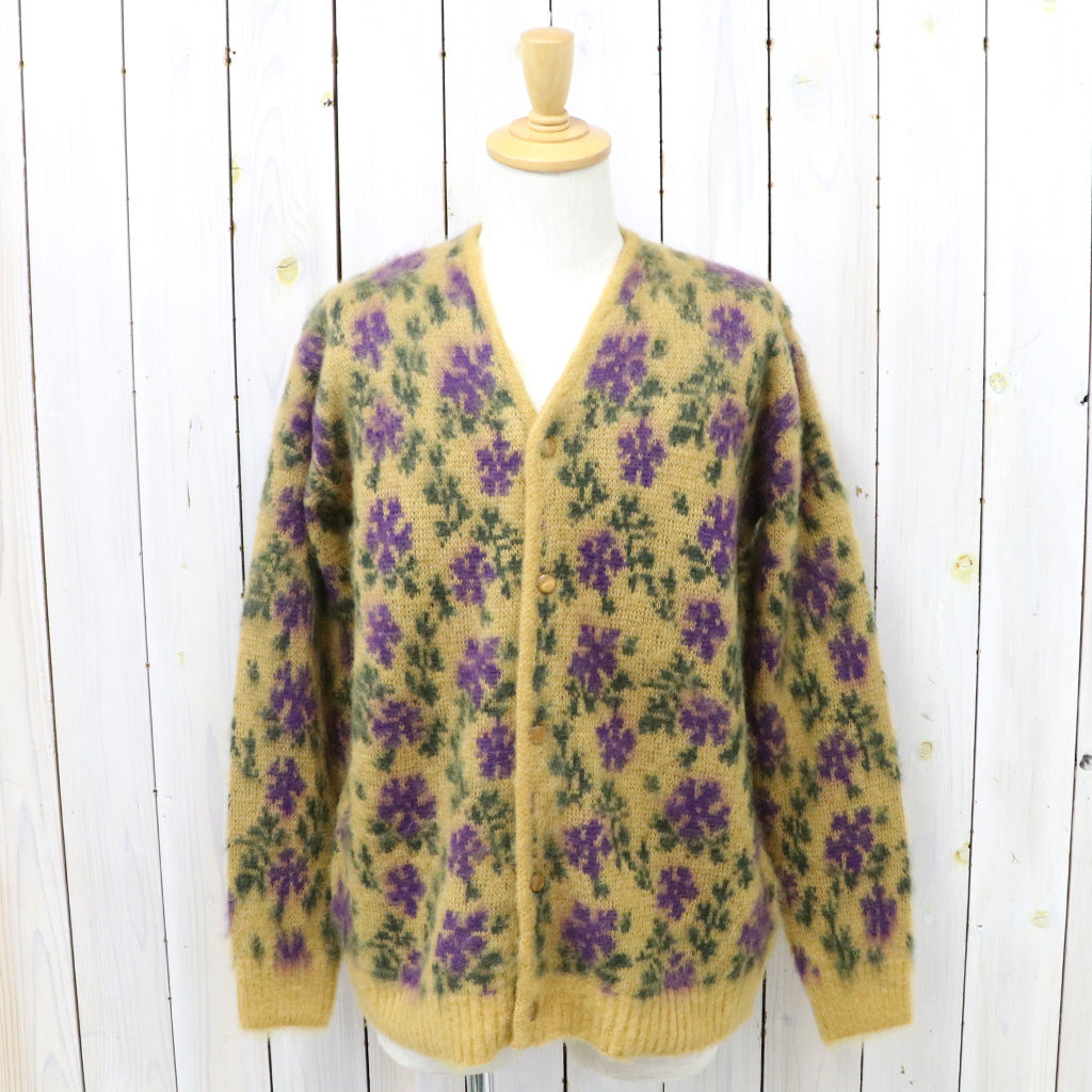 Needles『Mohair Cardigan-Flower』(Yellow)
