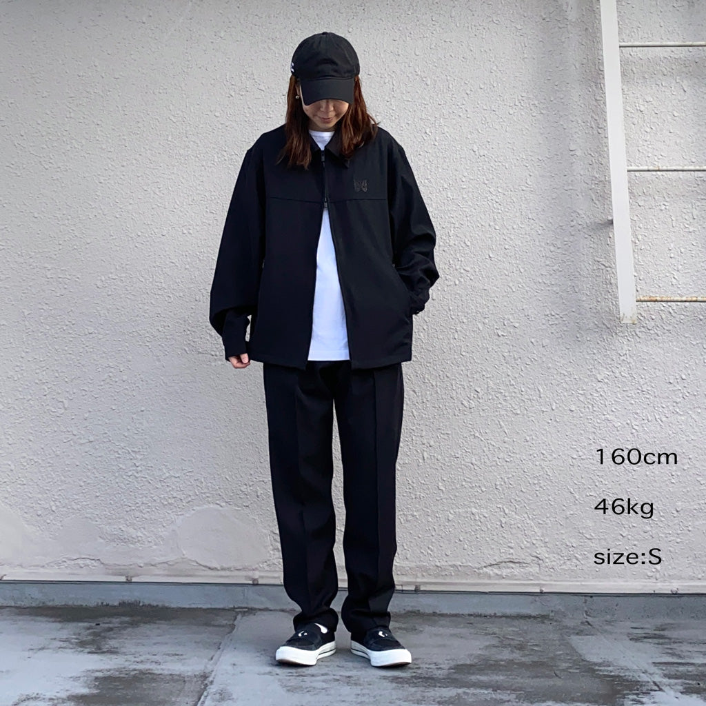 Needles『Sport Jacket-PE/R/PU Cavalry Twill』(Black)