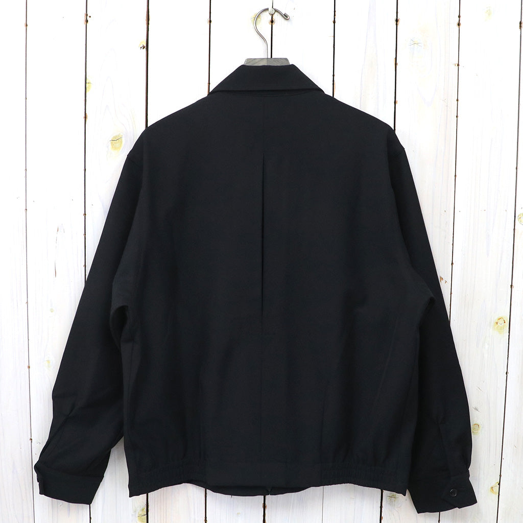 Needles『Sport Jacket-PE/R/PU Cavalry Twill』(Black)
