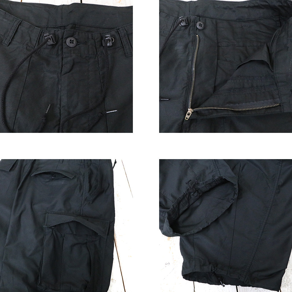 Needles『H.D. Pant-BDU』(Black)