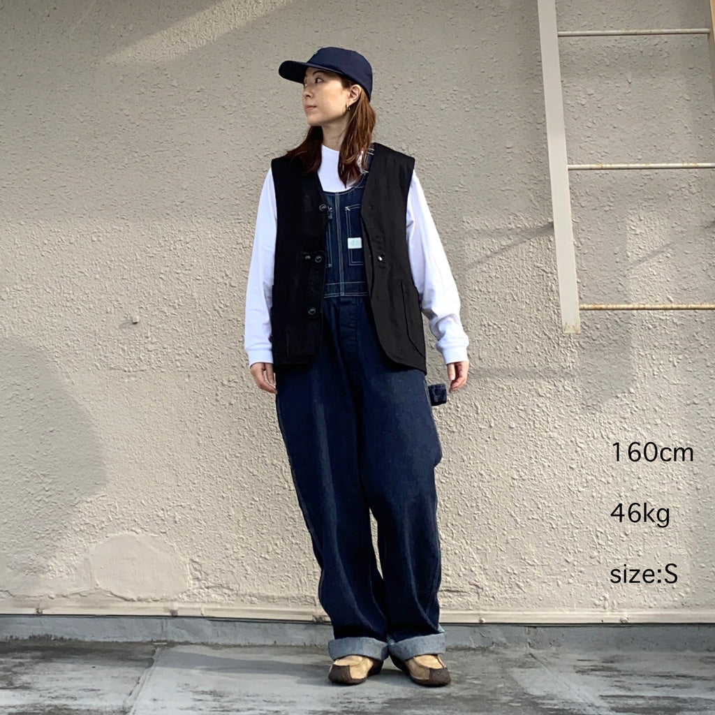 ENGINEERED GARMENTS『Upland Vest-Cotton Bull Denim』 – Reggieshop