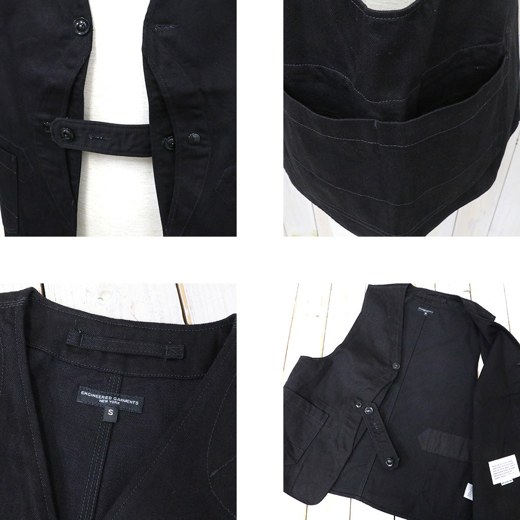 ENGINEERED GARMENTS『Upland Vest-Cotton Bull Denim』