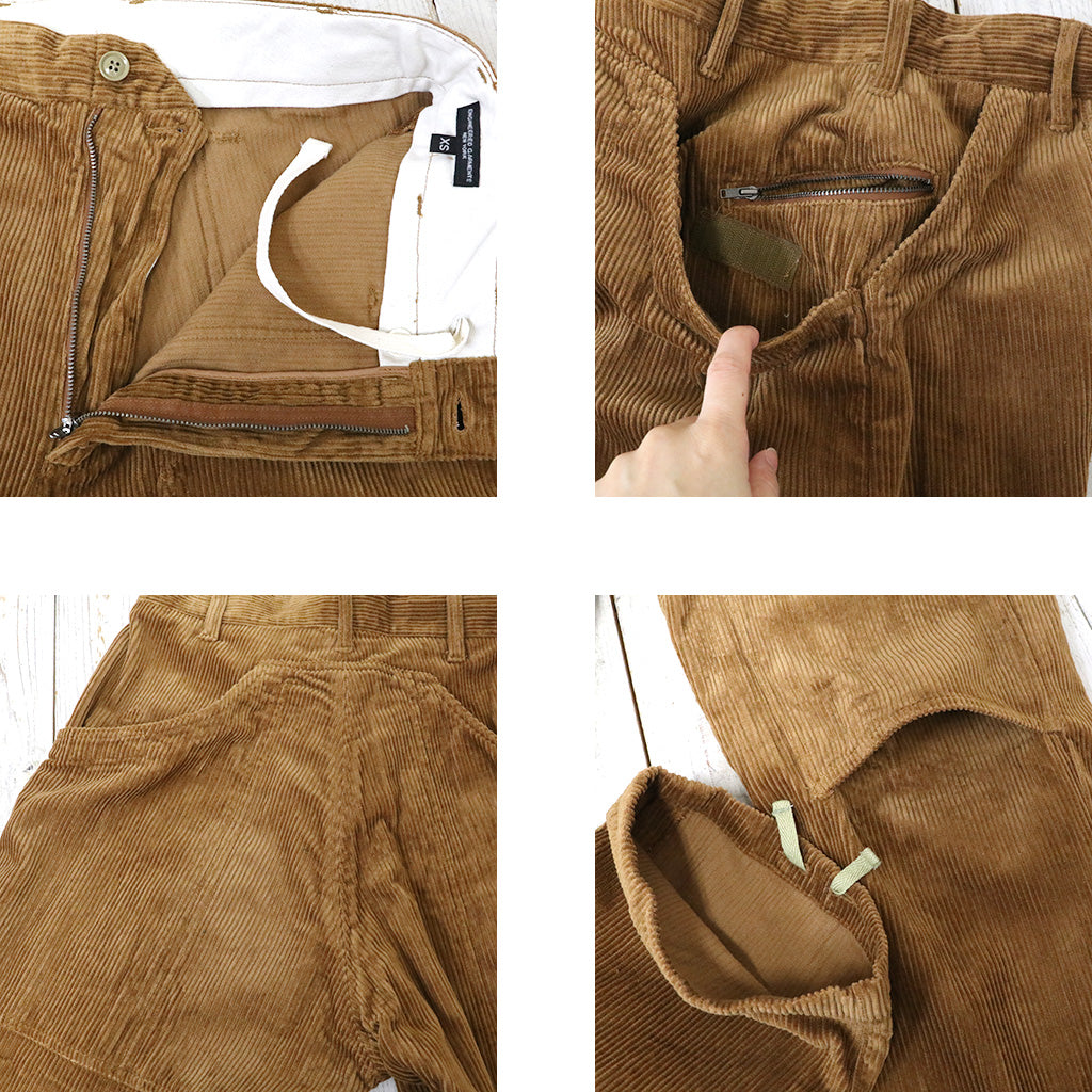 ENGINEERED GARMENTS : Climbing Pant-Cotton 8w Corduroy (Chestnut)